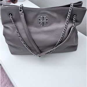 Tory Burch Britten Leather Tote